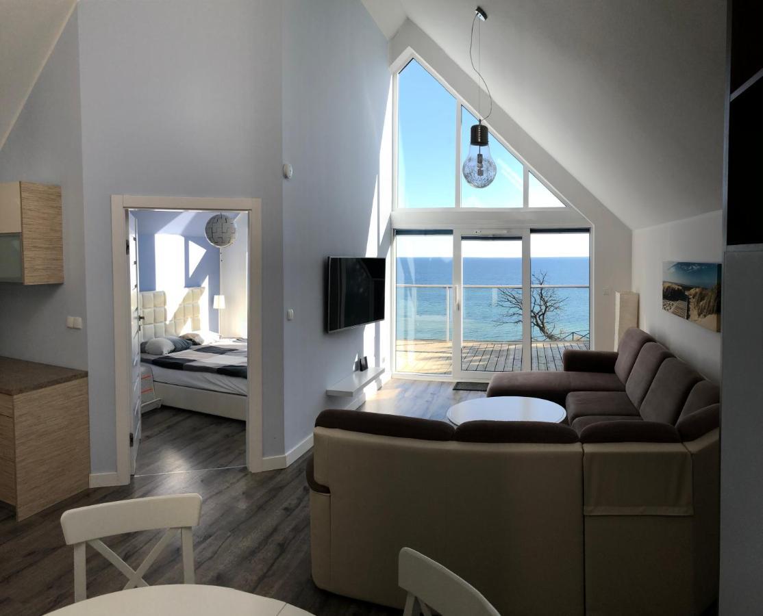 Apartament Amber Cliff Mechelinki Zewnętrze zdjęcie